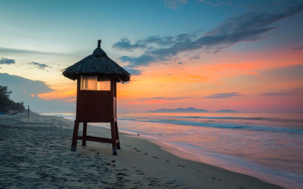 an bang beach in hoi an