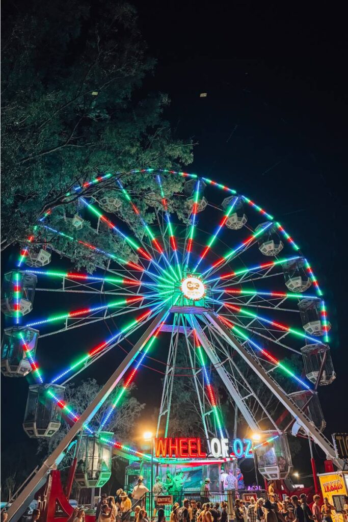 At CMC Rocks Festival 2025 ferris wheel