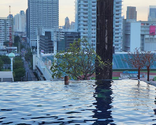 Bangkok hotels with rooftop pool