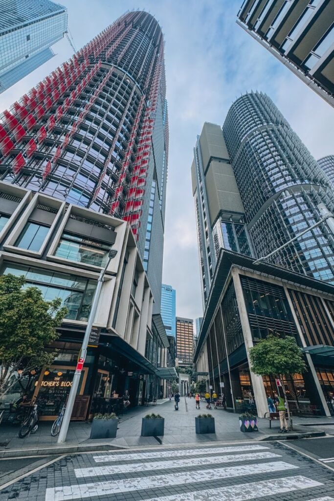 Barangaroo neighbourhood in Sydney