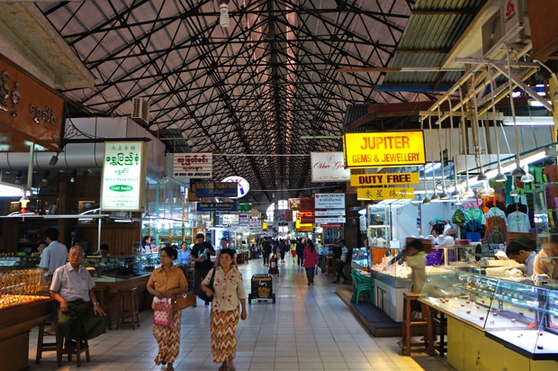 Bogyoke Aun San Market Yangon
