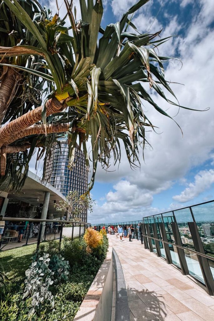 Brisbane The Star Queen's Wharf Sky Deck at the top