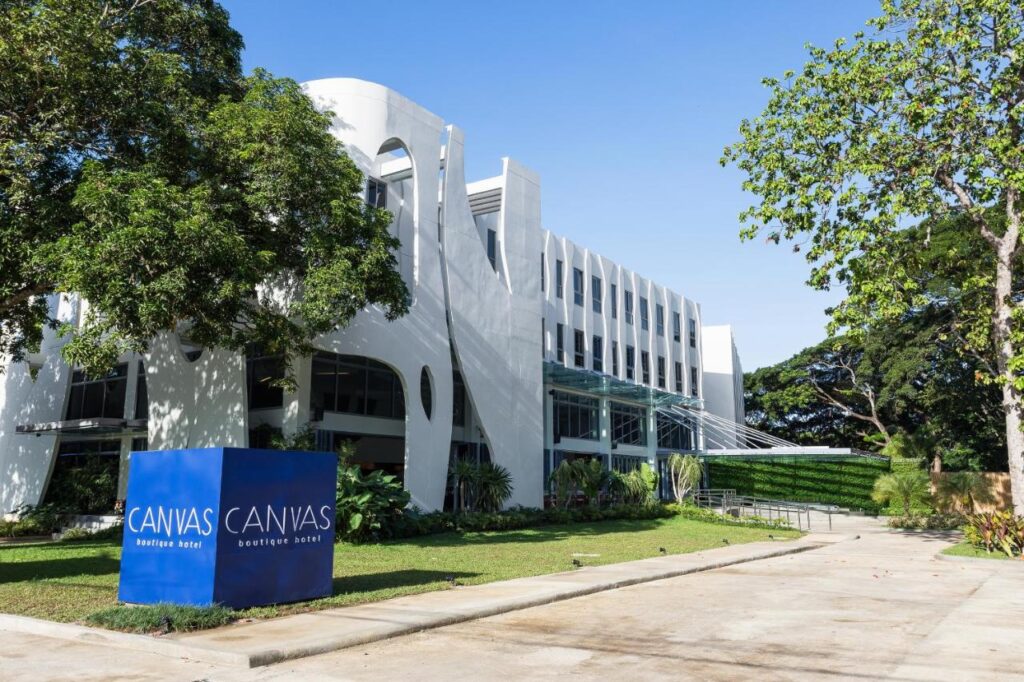 exterior view of Canvas Boutique Hotel