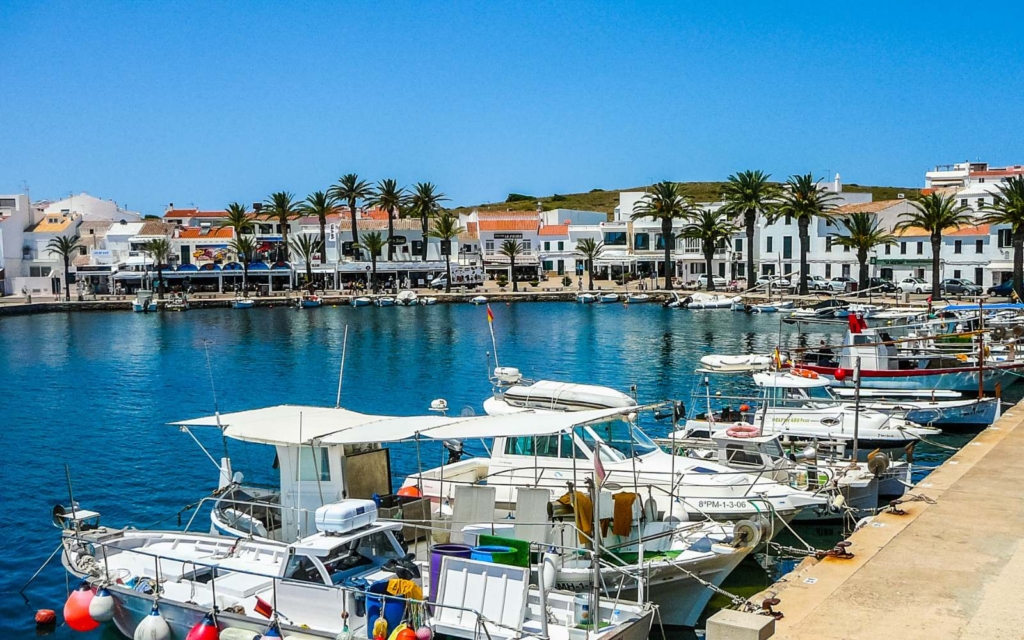 Fornells harbour, menorca