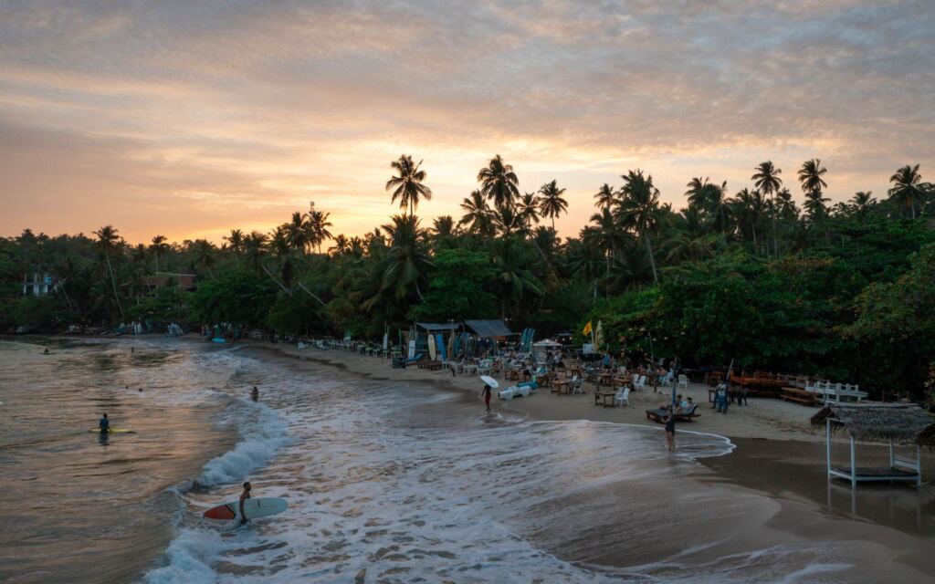 Hiriketiya Beach Travel Guide - yoga
