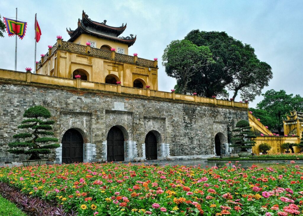 Imperial CItadel in Hanoi Vietnam