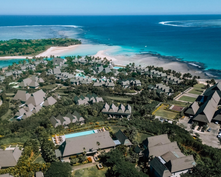 InterContinental Fiji Golf Resort and Spa from the air