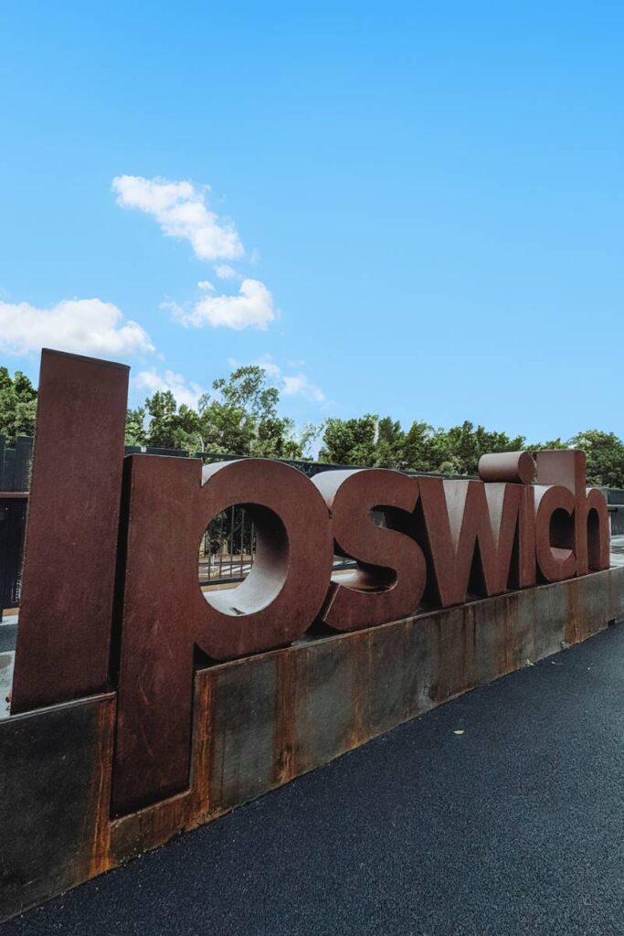 Ipswich CBD sign