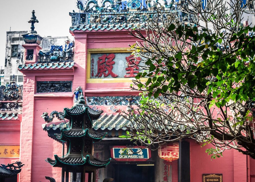 Jade Emperor Pagoda in Ho Chi Minh