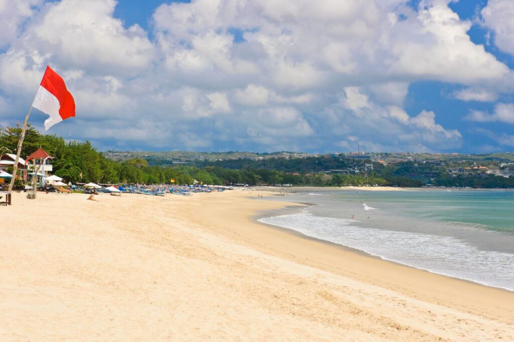 Jimbaran Beach in Bali