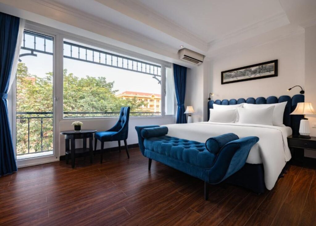 King Suite in the Flower Boutique Hotel in Hanoi