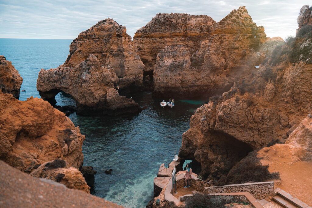 Lagos cove, Portugal view from the top