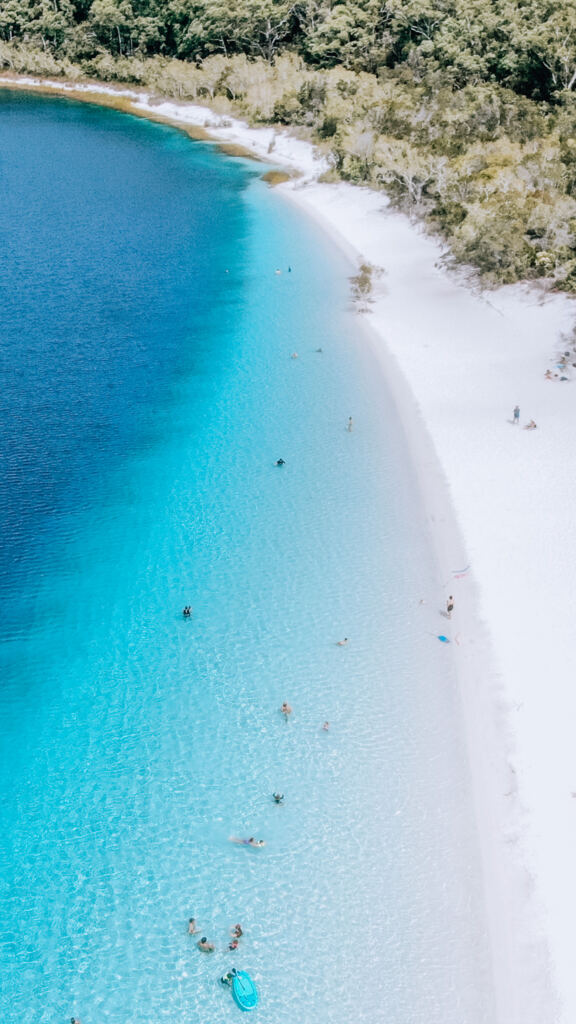 Northern tip of Fraser Island