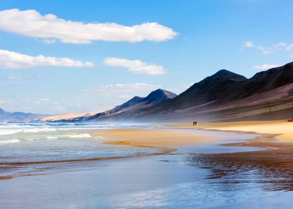 panoramic view of Fuerteventura landscape
