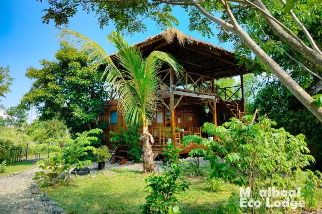 exterior view of Moalboal Eco Lodge