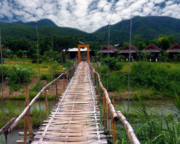 Pai Bridge Thailand