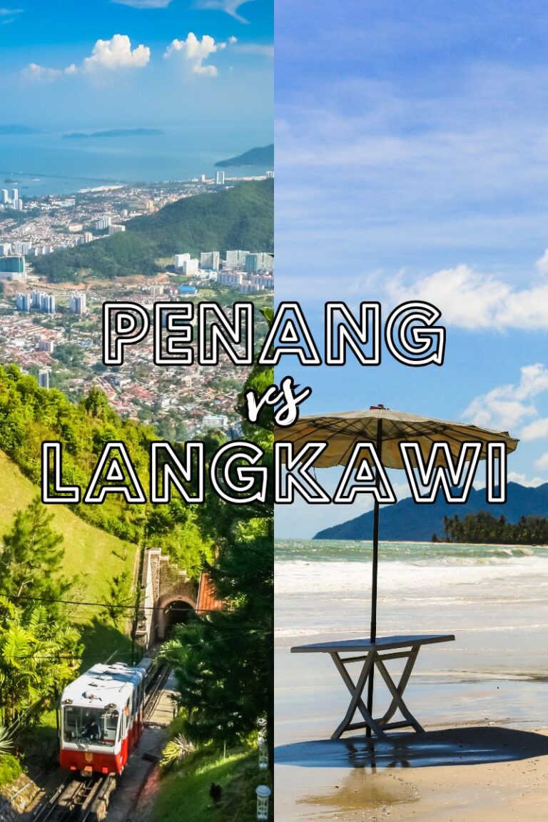 Penang vs Langkawi Malaysia