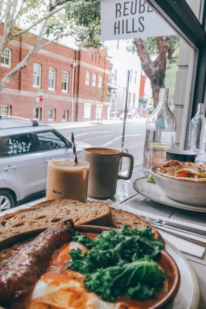 Reuben Hills Cafe in Surry Hills