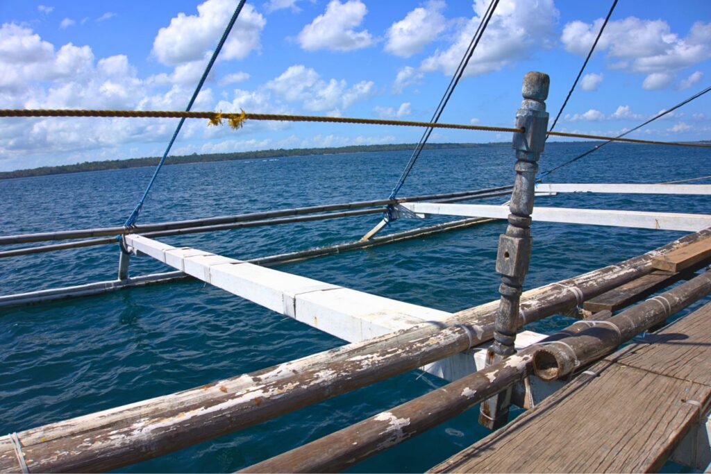 Rigging on public ferry Balabac Palawan