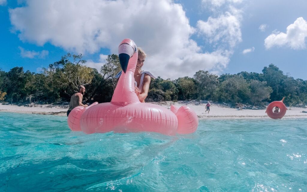 Self Drive Fraser Island Itinerary - swim