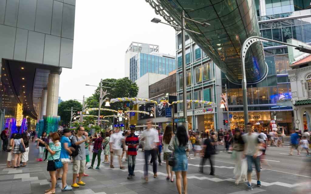 Singapore Orchard Road Shopping