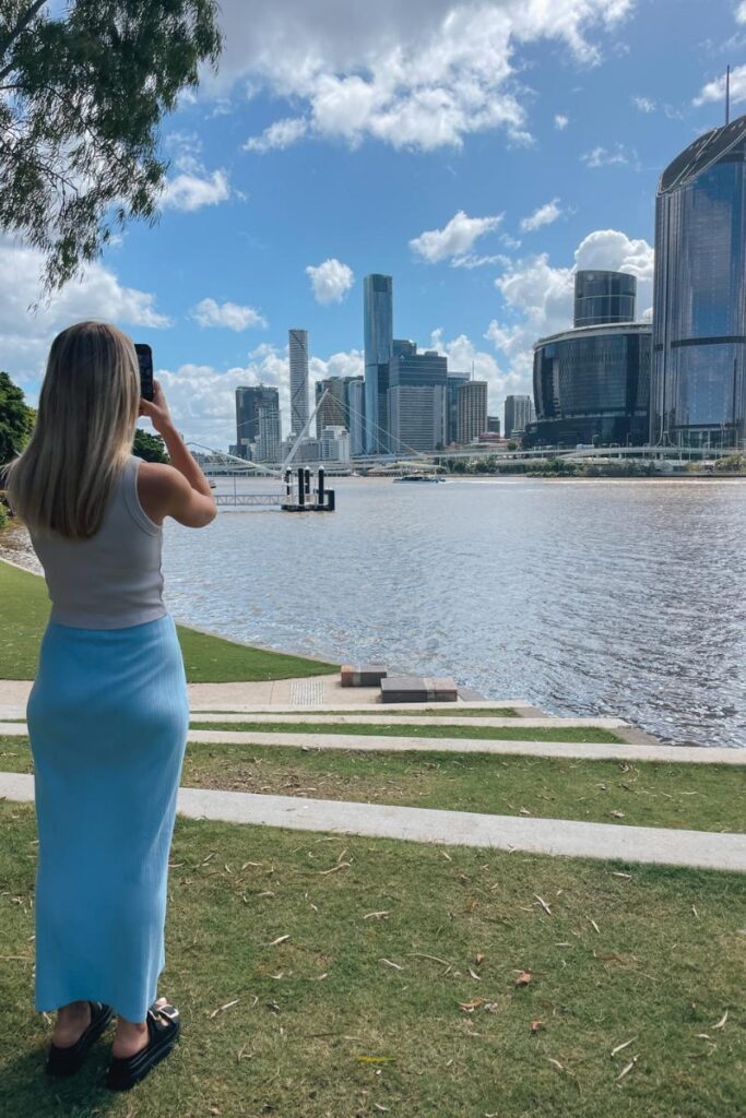 South Bank Brisbane views at the skyline