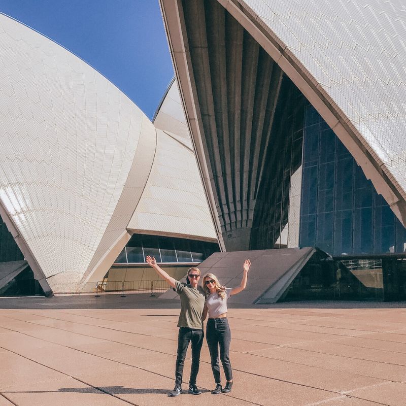 Sydney Opera House with my other half
