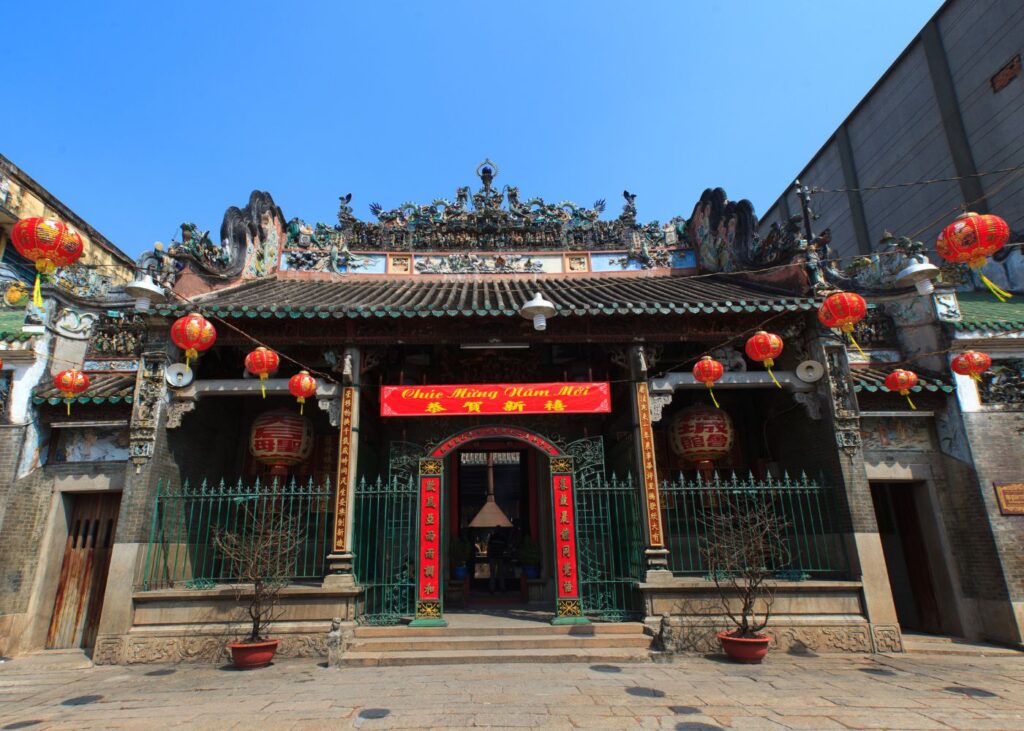 Tien Hau Temple in Cho Long Ho Chi Minh, one of the best things to do in Chinatown