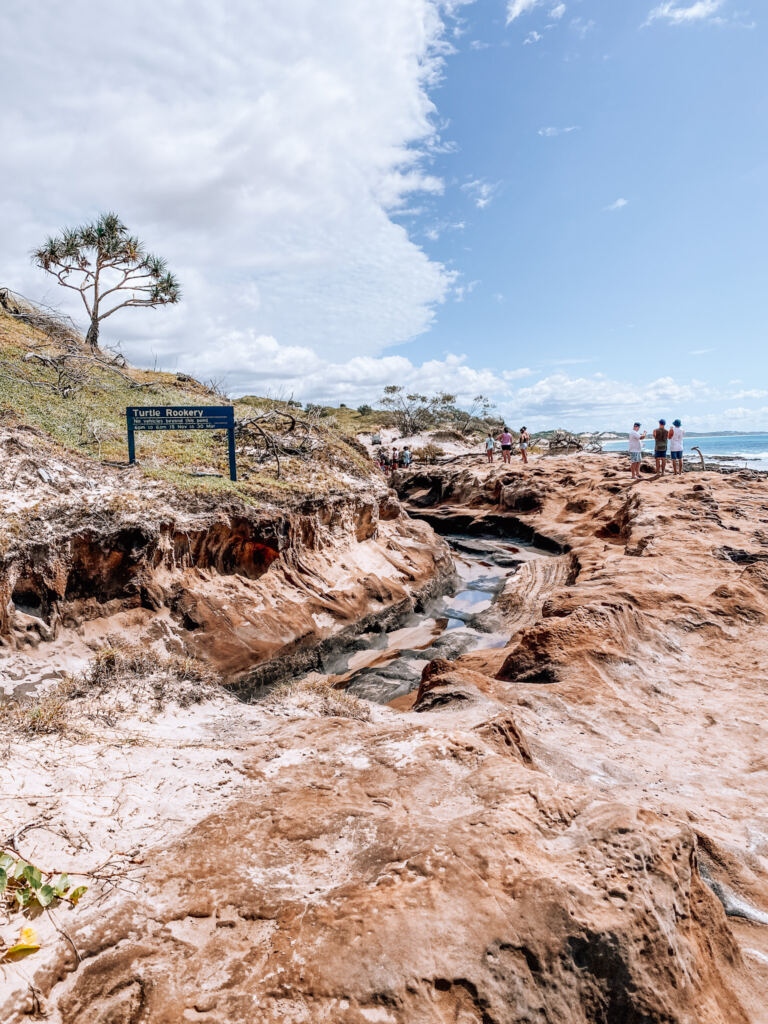 Turtle Rockery Fraser Island