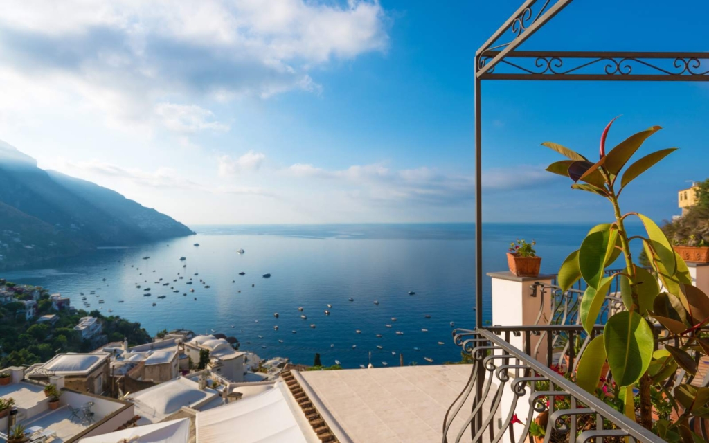 Views over the Amalfi Coast.