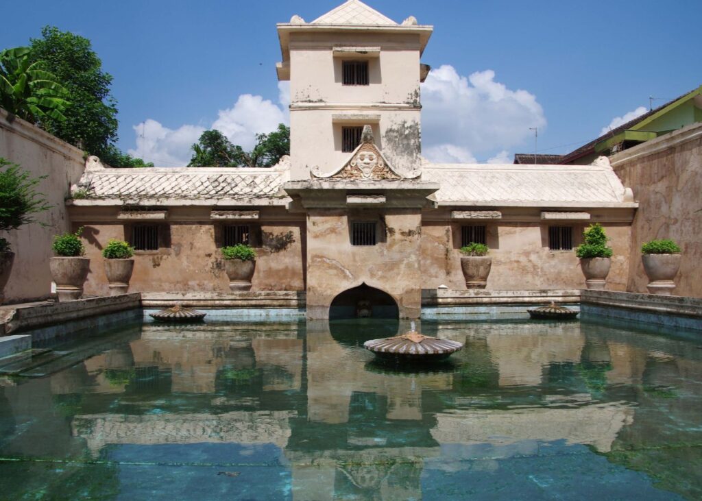 Water Castle which served as a royal garden for the Sultanate of Yogyakarta