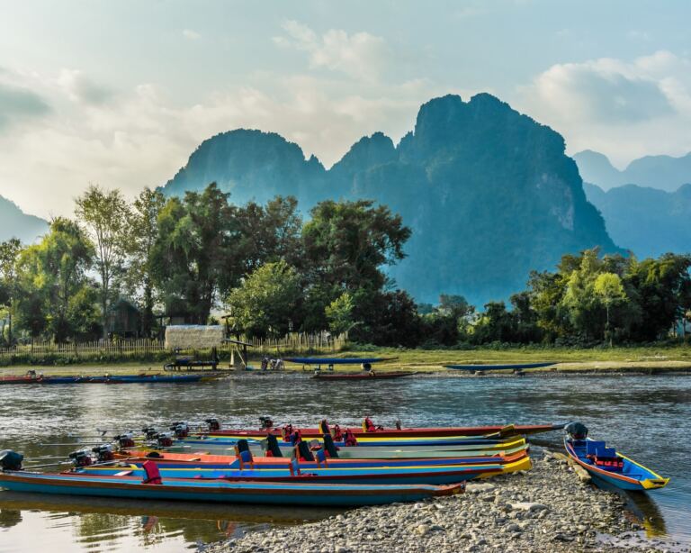where to stay in Vang Vieng