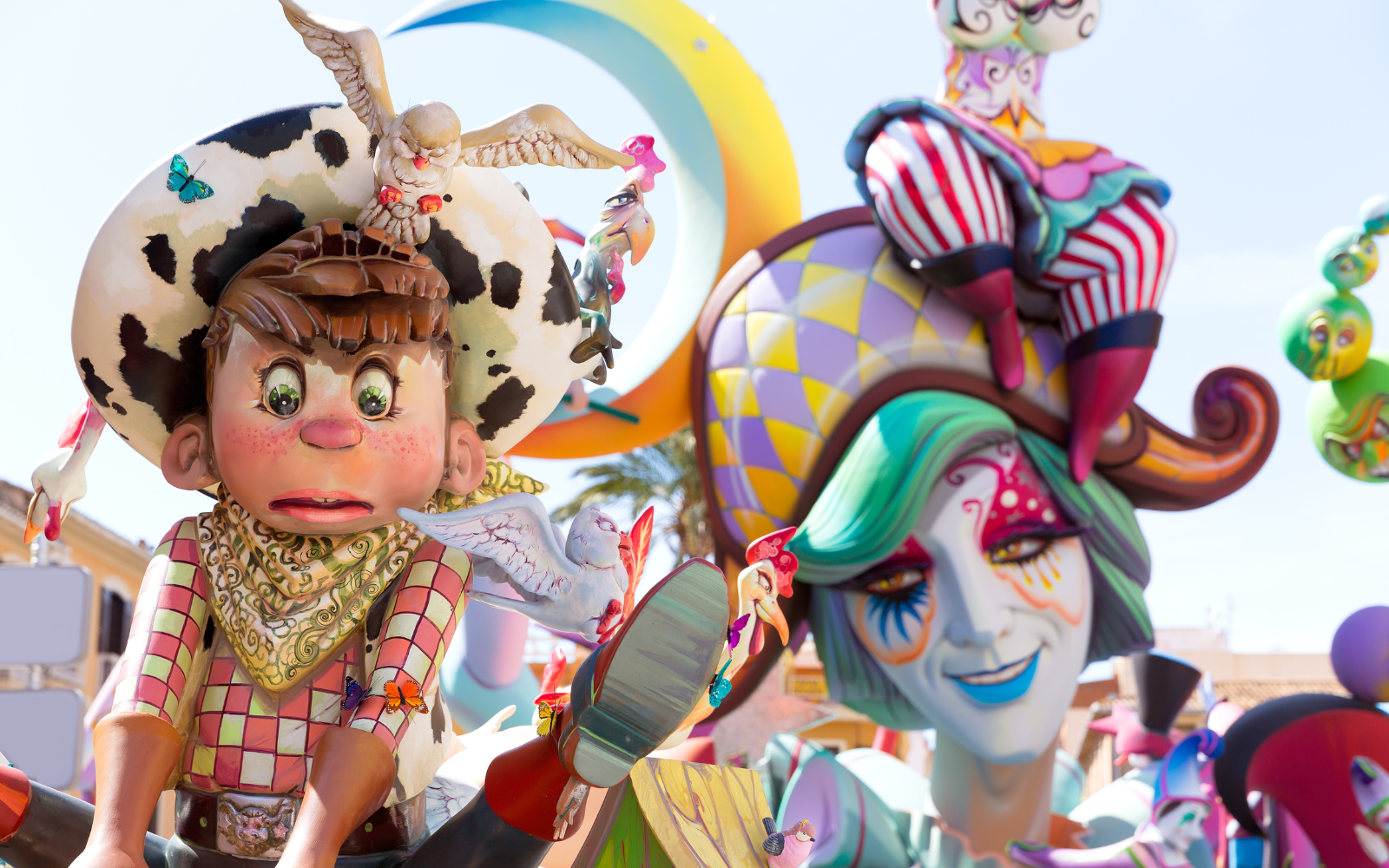 Fallas art, Valencia