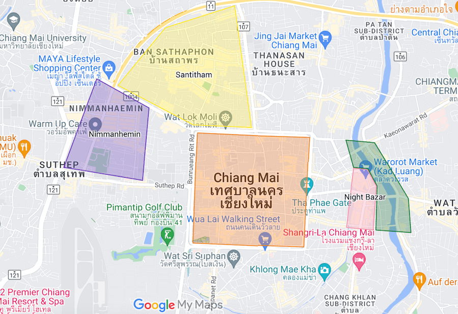 Where to stay in Chiang Mai